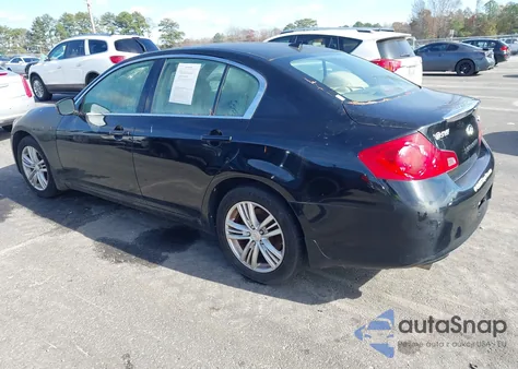 2011 Infiniti G37X from USA, damaged, VIN JN1CV6AR2BM412739